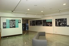 A photo from the exhibition site